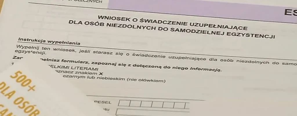 Komu przysługuje 500 plus dla niepełnosprawnych? Sprawdź wymagania.